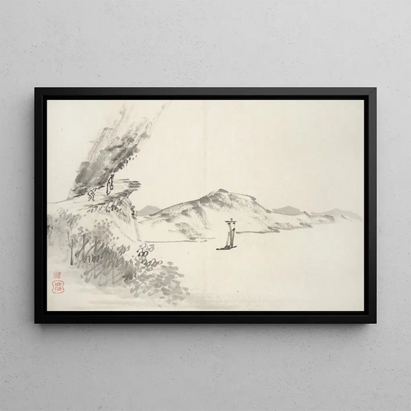 Hine Taizan - Album of Fifteen Ink Paintings Pl04.webp