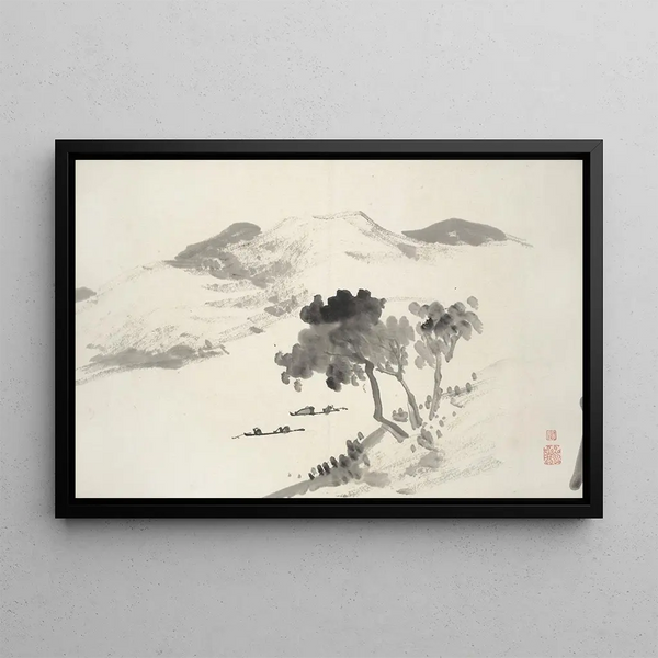 Hine Taizan - Album of Fifteen Ink Paintings Pl07.webp