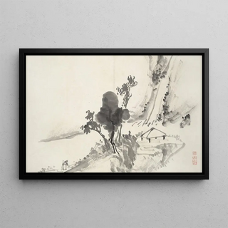 Hine Taizan - Album of Fifteen Ink Paintings Pl08.webp