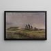 Hameau dans les Dunes - Hippolyte Boulenger — gerahmtes Bild an der Wand