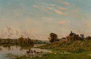 Hippolyte Camille Delpy - Les lavandeuses.webp