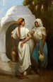 La Conversation - Hippolyte Lazerges — Ansicht des Kunstwerks