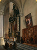 Ansicht in der Kathedrale Saint-Paul in Antwerpen - Hippolyte Sbron — Ansicht des Kunstwerks