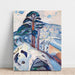Reproduktion des Gemäldes Winter in Kragerø - Edvard Munch