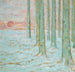 Winter im Wald - William Degouve de Nuncques — Ansicht des Kunstwerks
