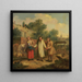 Hob sorti du puits - John Laguerre — gerahmtes Bild an der Wand