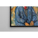 Reproduktion des Gemäldes Mann in blauer Bluse - Paul Cézanne