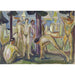 Reproduktion des Gemäldes Nackte Männer in einer Landschaft - Edvard Munch