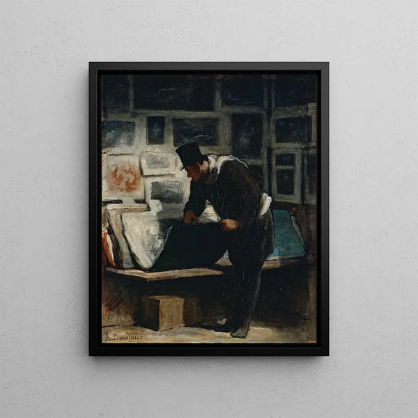 Honor Daumier - Lamateur destampes.webp