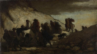 Honor Daumier - Les migrants.webp