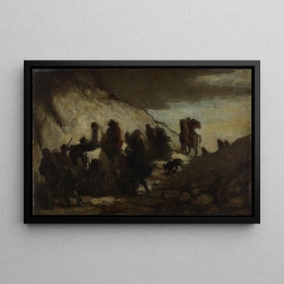 Honor Daumier - Les migrants.webp