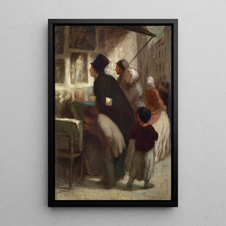 Honor Daumier - Outside the PrintSellers Shop.webp