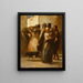 in der Straße - Honoré Daumier — gerahmtes Bild an der Wand