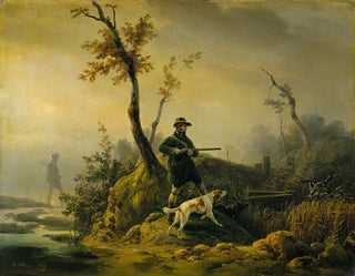 Jagd auf Enten - Horace Vernet — Ansicht des Kunstwerks