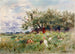 Beobachtung der Truthähne - Horatio Walker — Ansicht des Kunstwerks