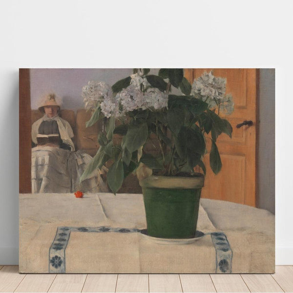 Reproduktion des Gemäldes Hortensia - Fernand Khnopff