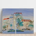 Reproduktion des Gemäldes Hôtel à Cannes - Raoul Dufy