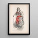 Virginia Harned in Alice aus dem alten Vincennes - Howard Chandler Christy — gerahmtes Bild an der Wand