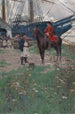 Ein Kai der Plantage in Virginia - Howard Pyle — Ansicht des Kunstwerks