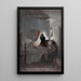 Tod von Washington - Howard Pyle — gerahmtes Bild an der Wand