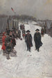 Washington und Von Steuben in Valley Forge - Howard Pyle — Ansicht des Kunstwerks