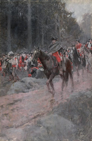 Howard Pyle - Washingtons Retreat From Great Meadows.webp