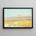 Wüstenlandschaft - Howard Russell Butler — gerahmtes Bild an der Wand