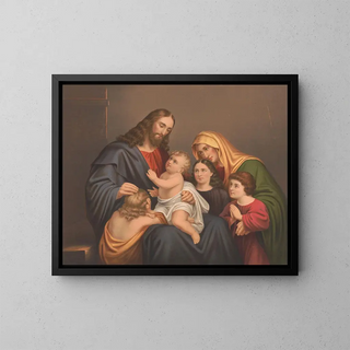 Howe  Middleton - Christ blessing little children.webp