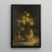 Stillleben mit Rosen - Hüseyin Zekai Paşa — gerahmtes Bild an der Wand