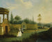 Im Garten - Hubert François Gravelot — Ansicht des Kunstwerks