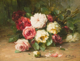 Hubert Bellis - Rose still life.webp