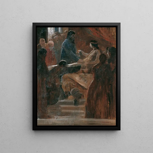 Hubert Landa - Auferweckung der Tochter des Jarus.webp