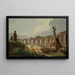 Aquädukt in Ruinen - Hubert Robert — gerahmtes Bild an der Wand