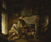 Küche im ländlichen Stil in Ruinen - Hubert Robert — Ansicht des Kunstwerks