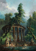 Das Badebassin - Hubert Robert — Ansicht des Kunstwerks