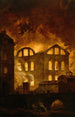 L'incendie à l'Opéra du Palais-Royal - Hubert Robert — Ansicht des Kunstwerks