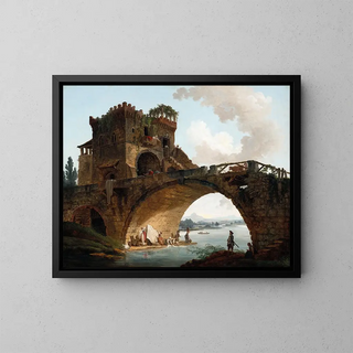 Hubert Robert - The Ponte Salario.webp