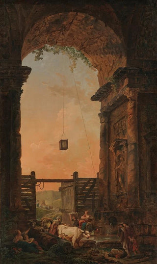 Hubert Robert - The Return of the Cattle.webp
