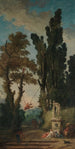 Die Schaukel - Hubert Robert — Ansicht des Kunstwerks