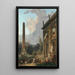 Ménestrels errants - Hubert Robert — gerahmtes Bild an der Wand