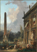 Ménestrels errants - Hubert Robert — Ansicht des Kunstwerks