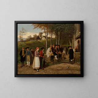 Hubert Salentin - Going to church.webp