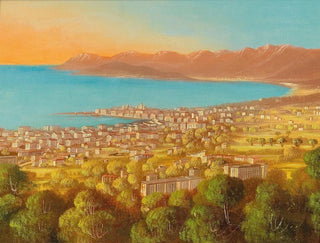 Ansicht von Cannes - Hubert Sattler — Ansicht des Kunstwerks