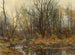 Ein Bach im Berkshire im Herbst - Hugh Bolton Jones — Ansicht des Kunstwerks