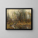 Ein Bach im Berkshire im Herbst - Hugh Bolton Jones — gerahmtes Bild an der Wand