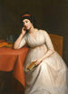 Portrait einer Dame, die Lady Charlotte McDonnell, Countess of Antrim, sein soll - Hugh Douglas Hamilton — Ansicht des Kunstwerks