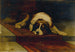 Saint Bernard liegend auf einem Teppich - Hugh George Shaw — Ansicht des Kunstwerks