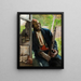 Eine Zigeunerin - Hugo Birger — gerahmtes Bild an der Wand