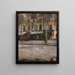 Eine Straße in Paris Studien von Montmartre - Hugo Birger — gerahmtes Bild an der Wand