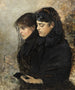 Portrait der Ehefrau und der Schwiegertochter des Künstlers - Hugo Birger — Ansicht des Kunstwerks
